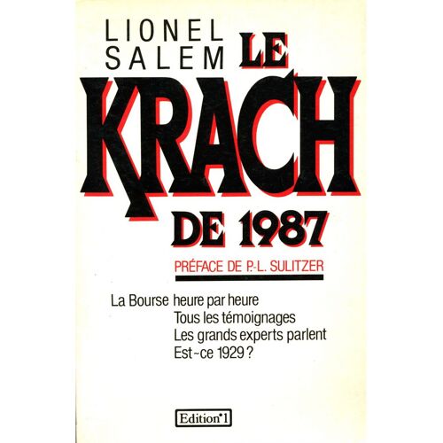 Le Krach De 1987
