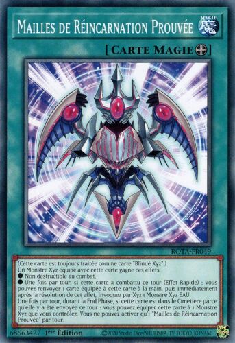 Yu Gi Oh Rota Fr049 Mailles De Réincarnation Prouvée