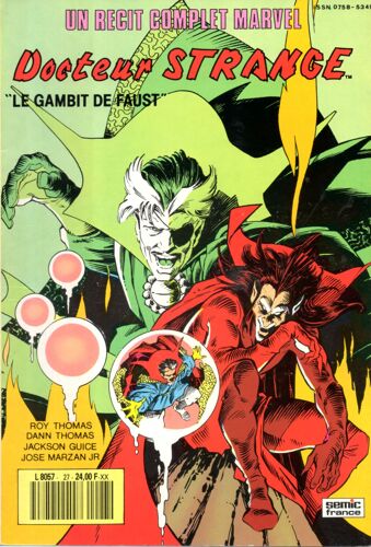 Recit Complet Marvel N° 27 : Docteur Strange : Le Gambit De Faust