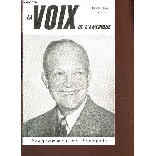 La Voix De L'amerique - Programmes En? Frnaciasi / Janvier-Fevrier 1953.