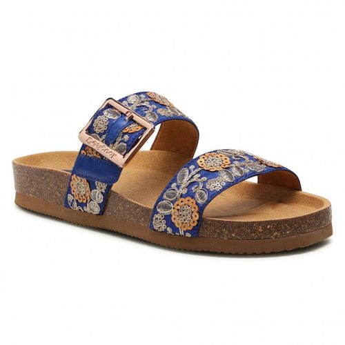 Mules Desigual Aries Exotic 21ssha10 Bleu Marine