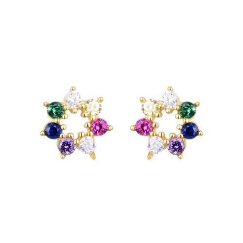 Boucles D'oreilles En Argent 925 De Luxenter Sywa