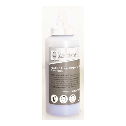 Poudre à tracer blanche 226g - HANGER - 100078