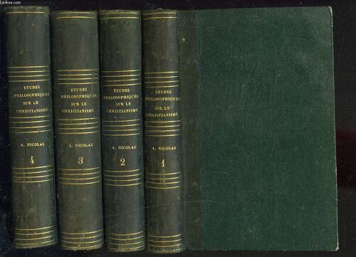 Etudes Philosophiques Sur Le Christianisme.