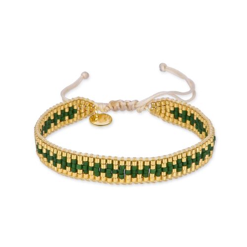 Luxenter Bracelet En Cristal Multicolore Fini En Or Jaune 18k - Amris