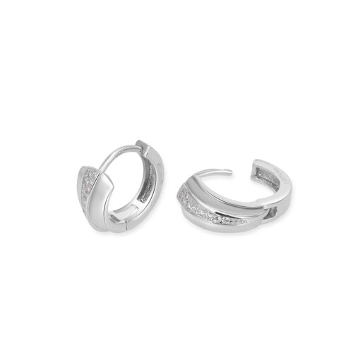 Boucles D'oreilles En Argent Sterling Luxenter Sawah