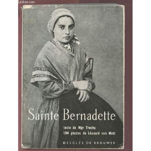 Sainte Bernadette.
