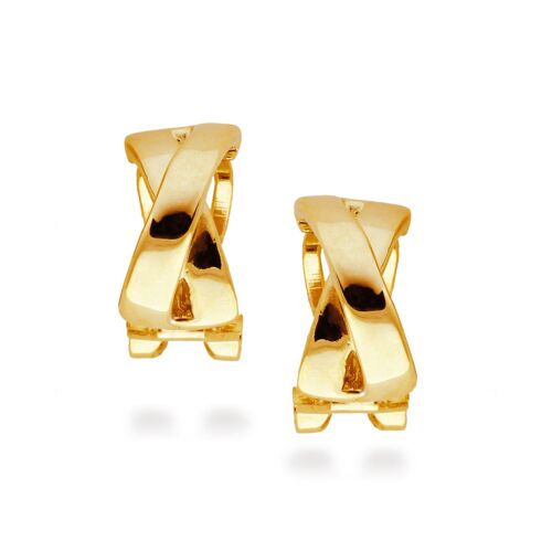 Boucles D'oreilles Reine Luxenter En Or Jaune 18 Carats