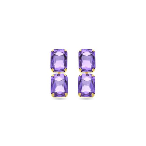 Boucles D'oreilles Luxenter Ankek En Or Jaune 18 Carats