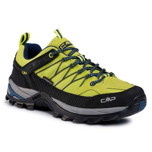 Chaussures De Marche Cmp Rigel Low Trekking Shoes Wp 3q54457 Jaune Noir