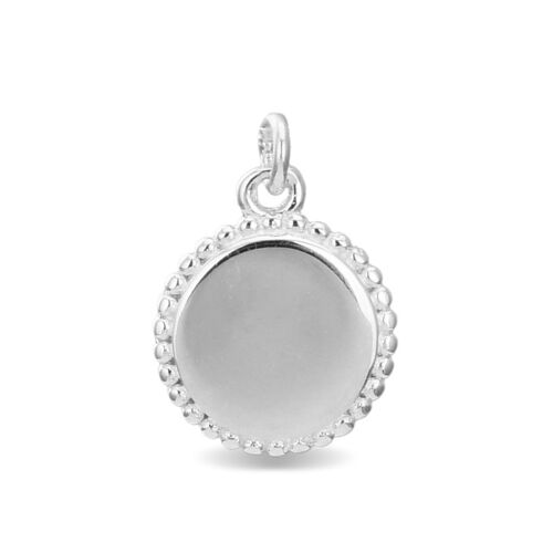 Pendentif Luxenter En Argent Sterling 925 Avec Placage En Argent Sterling