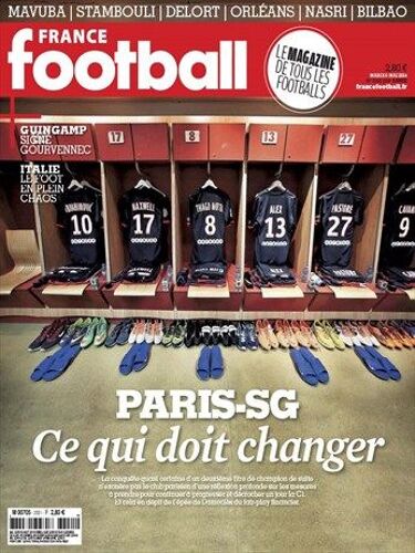 France Football N° 3551 - 6 Mai 2014 - Psg : Ce Qui Doit Changer