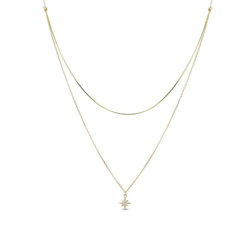 Collier Luxenter Lialt En Argent Sterling