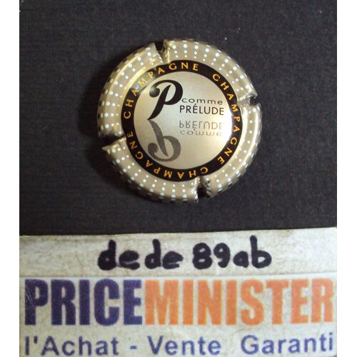 Capsule De Champagne " P " Comme Prélude.
