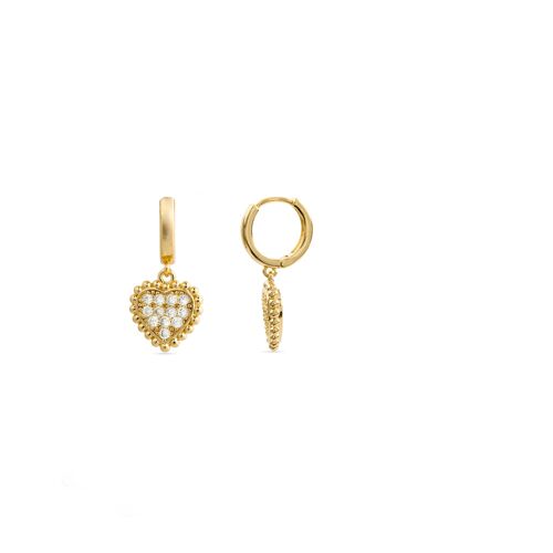 Boucles D'oreilles Luxenter Daton En Or 18 Carats