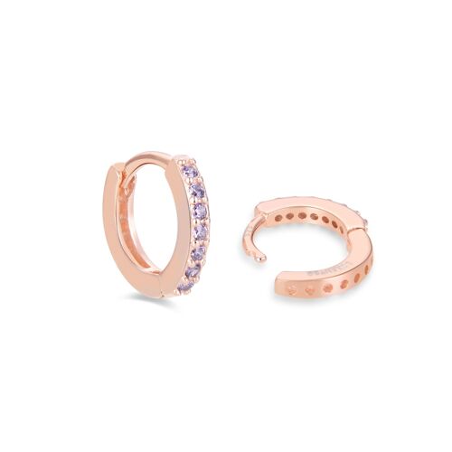 Boucles D'oreilles Luxenter Leofcar En Argent Sterling