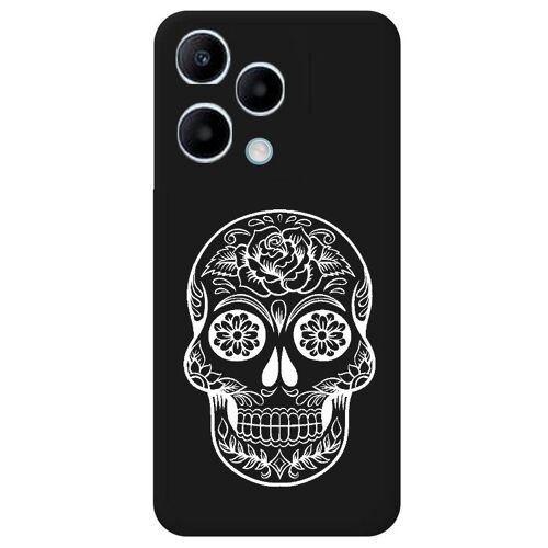 Coque Noire Pour Honor 200 Lite Mort Mexicaine Calavera