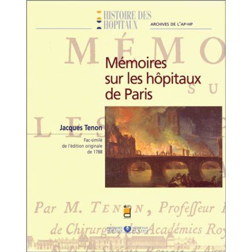Memoire Sur Les Hopitaux De Paris