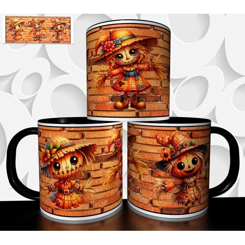 Mug Tasse À Café - Halloween Epouvantail 2743