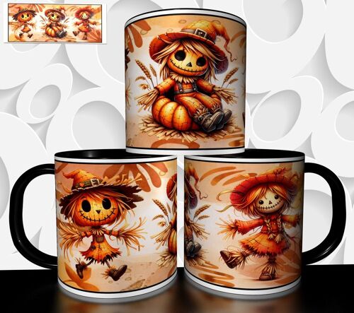 Mug Tasse À Café - Halloween Epouvantail 2748