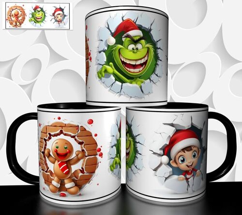 Mug Tasse À Café - Mug De Noel Cadeau De Fetes De Fin D'annee 2654
