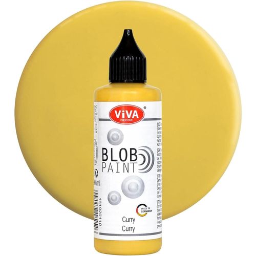 Viva Decor Peinture Blob Paint 90 Ml, Curry