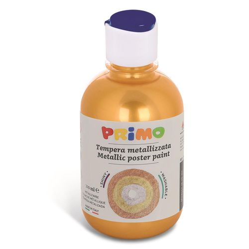 Primo Flacon Gouache Ready-Mix Mettalic 300 Ml Bouchon Flux Control Or 920