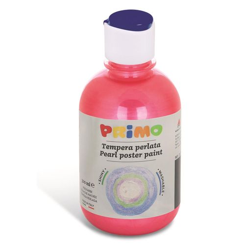 Primo Flacon Gouache Ready-Mix Pearl 300 Ml Bouchon Flux Control Rouge Vermillon 300
