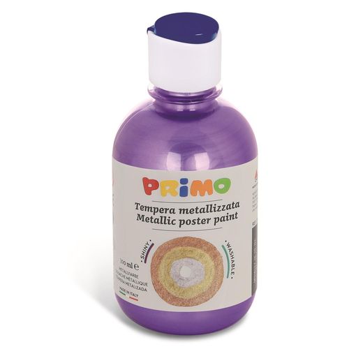 Primo Flacon Gouache Ready-Mix Mettalic 300 Ml Bouchon Flux Control Violet 400