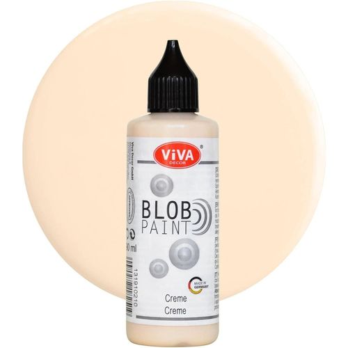 Viva Decor Peinture Blob Paint 90 Ml, Crème