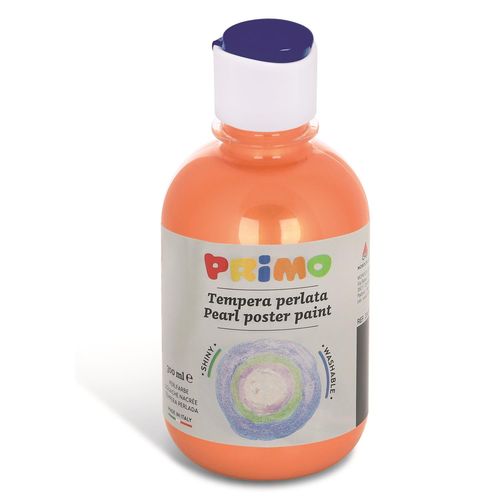 Primo Flacon Gouache Ready-Mix Pearl 300 Ml Bouchon Flux Control Orange 250
