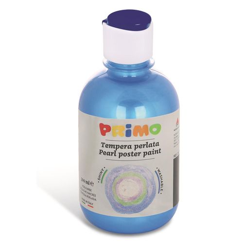 Primo Flacon Gouache Ready-Mix Pearl 300 Ml Bouchon Flux Control Turquoise 500
