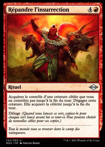 Répandre L'insurrection - Mtg - Horizons Du Modern 2 - U - 142/303