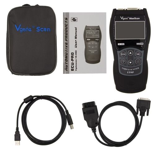 Vgate Maxiscan Vs890 Scanner Obd2 Diagnostic Automobile Intégré En 13 Langues