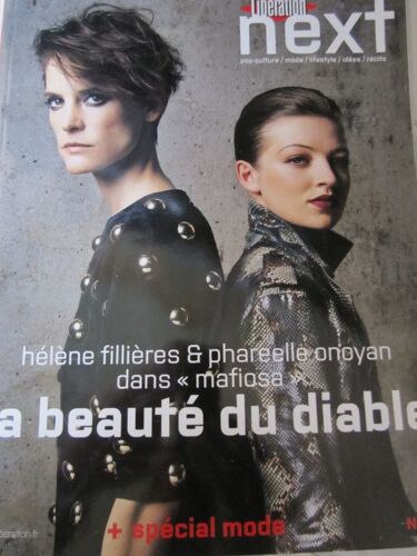 Libération Next N° 60  : Hélène Fillières & Phareelle Onoyan, Mafiosa. Mars 2014