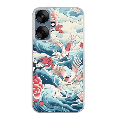 Coque Pour Redmi 13c 5g Japan Art