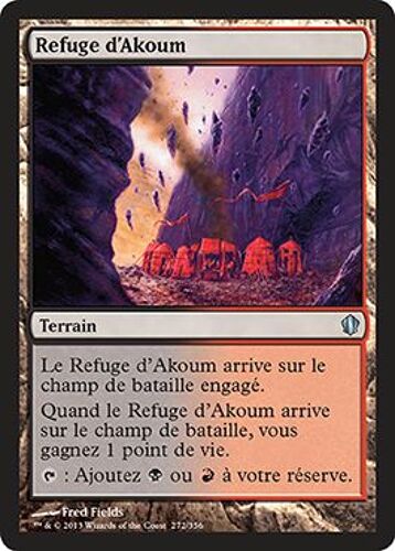 Refuge D'akoum - Magic Mtg - Commander 2013