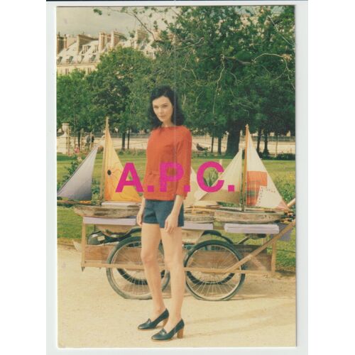 Carte Publicitaire A.P.C. Printemps 2012