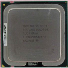 Processeur CPU Intel Pentium Dual Core E2140 1.6Ghz 1Mo 800Mhz LGA775 SLA93 Pc