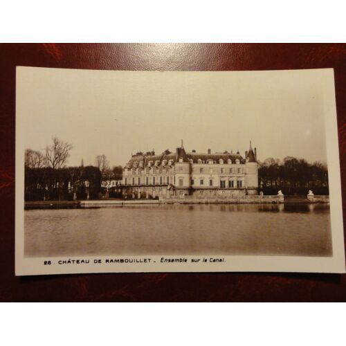 Rambouillet, Le Château, Ensemble Sur Le Canal