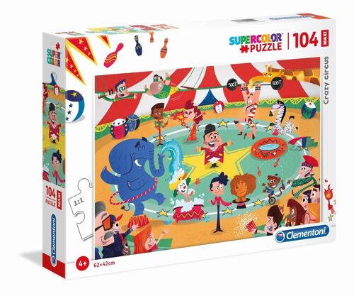 Puzzle Enfant 104 pièces Maxi - Le Cirque