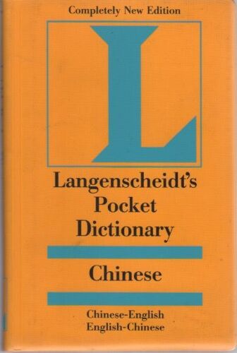 Langenscheidt's Pocket Dictionary - Chinese - Chinese-English - English-Chinese