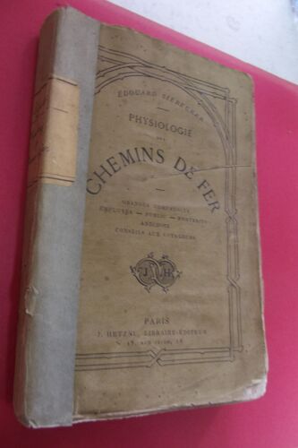 Physiologie Des Chemins De Fer