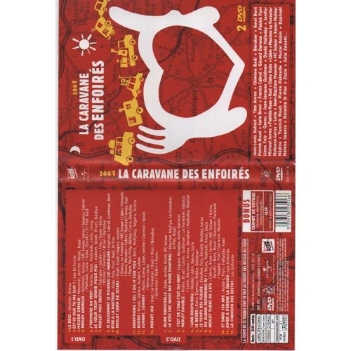 Jaquette Film Dvd La Caravane Des Enfoires 2007