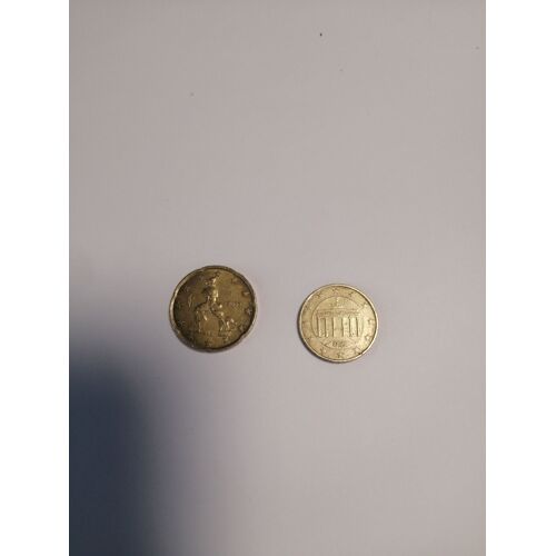 Pièce 0,20 Centime Et 0,10 Centimes