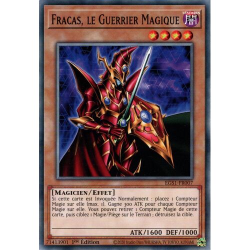 Yugioh! Egs1-Fr007 Fracas, Le Guerrier Magique