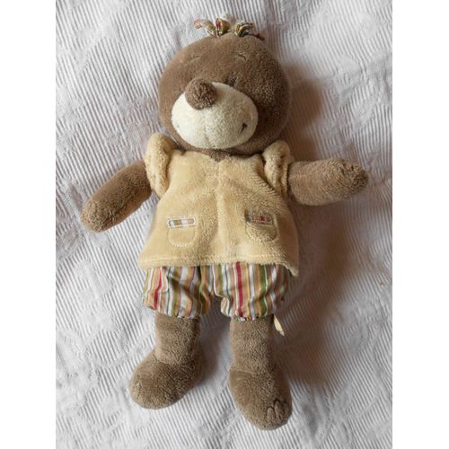 Peluche Doudou La Taupe Emma Noukie's Taupe Noukies 29cm