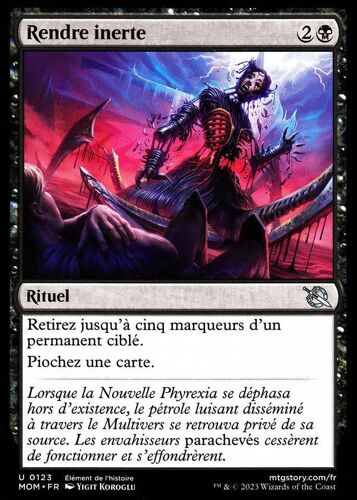 Rendre Inerte - Magic - L' Invasion Des Machines - U - 123