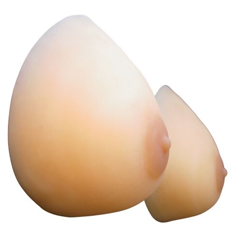 Faux Seins Prothèse Mammaire Sans Silicone G Polymère Téton Contrasté