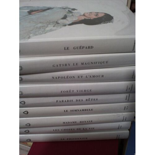 Lot De 9 Livres: Scott Fitzgerald, Tomasi Di Lampedusa, Castelot, Paul Guimard, P.H. Simon, Claude Aveline, Ferreira De Castro, Christian Zuber